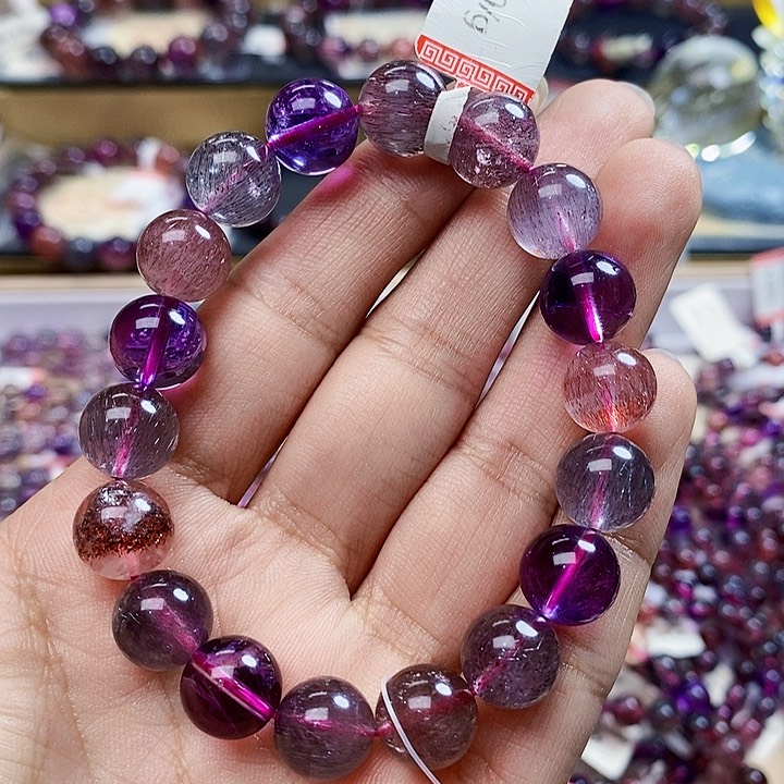 未镶嵌手链水晶超七11m C7001