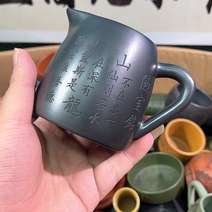 茶杯紫砂全手工紫砂主人杯