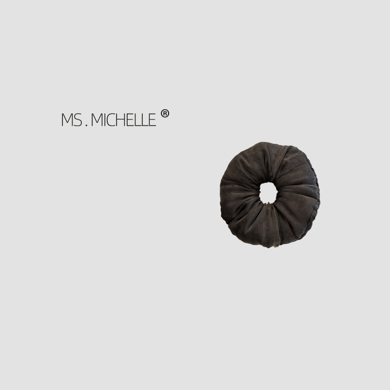 MS.MICHELLE 原创小众设计霜感软糯百搭大肠发圈1699