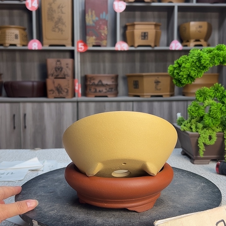 紫砂花盆紫砂第一