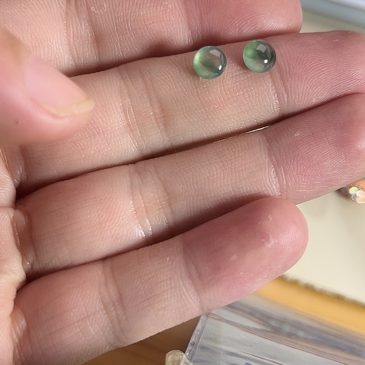 翡翠裸石缅料A货翡翠