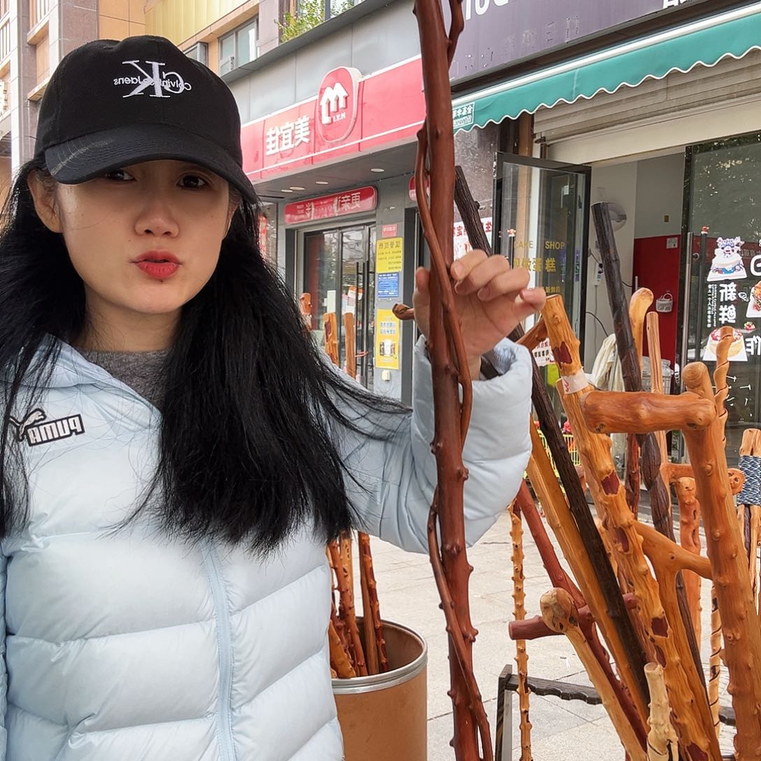 我***！木檬子木长度110公分有裂