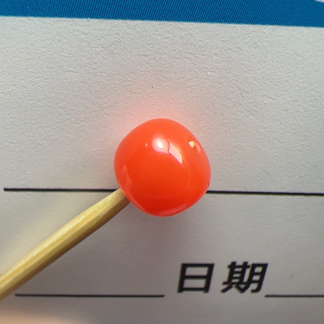 南红玛瑙原矿南红6mm未镶嵌