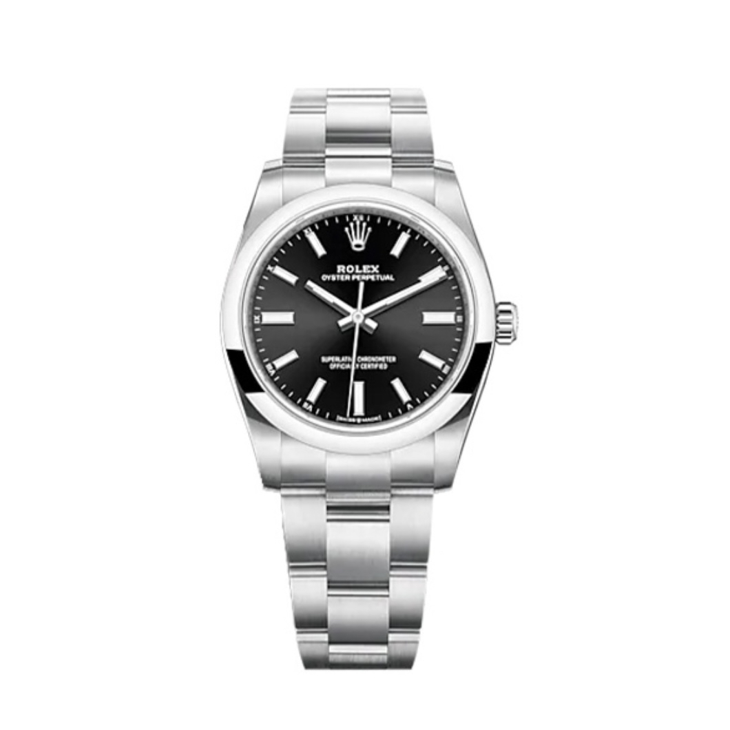 99新 Rolex/劳力士 蚝式恒动/自动机械/全套23年/34mm/SBK0128530