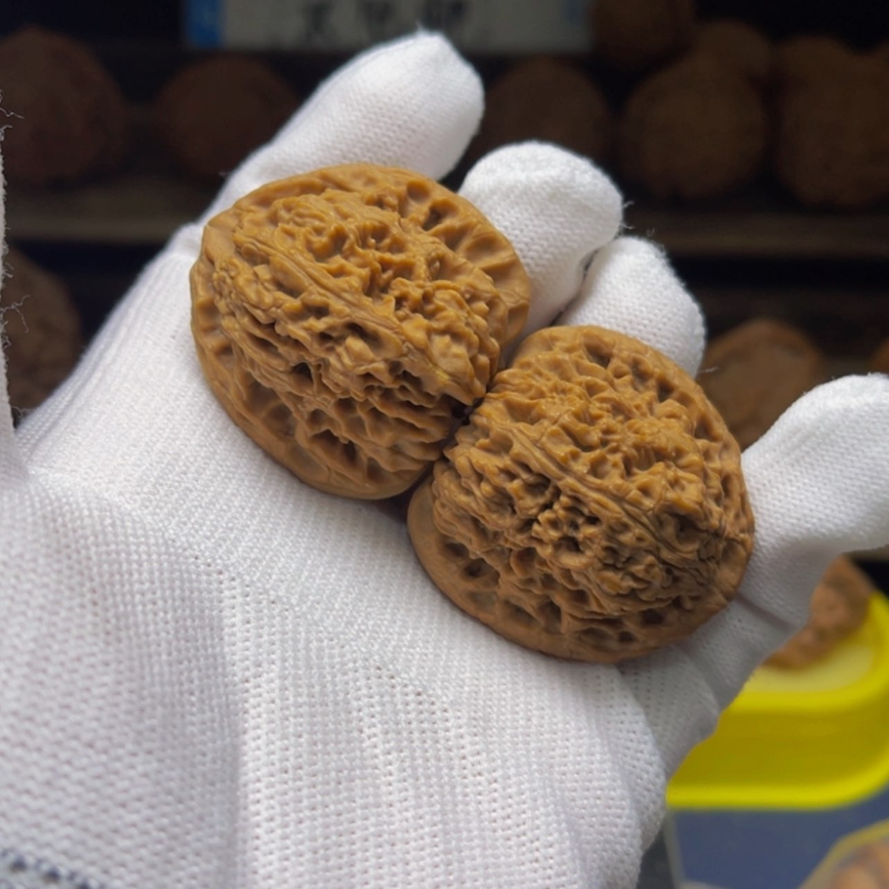 【闪购商品】核桃把件37尺寸南疆石