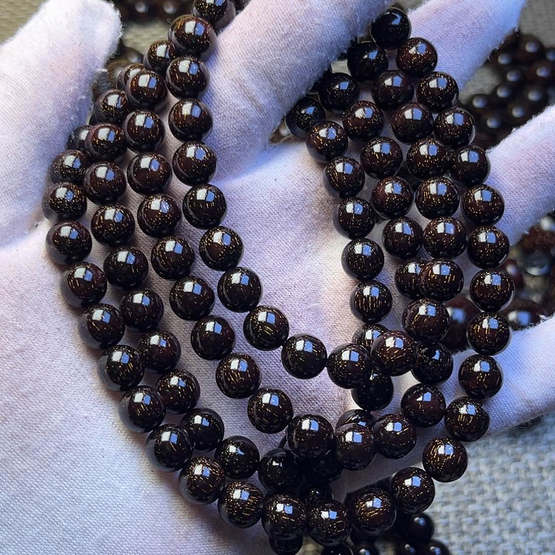 檀香紫檀（小叶紫檀）0.8 108颗满天星