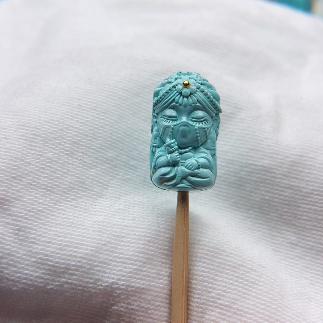 绿松石颈饰未镶嵌