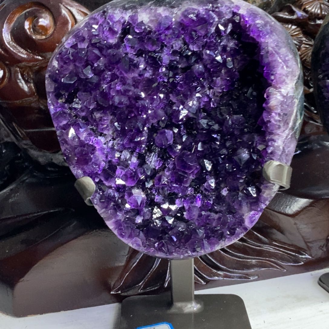 紫晶小葛屏风未镶嵌