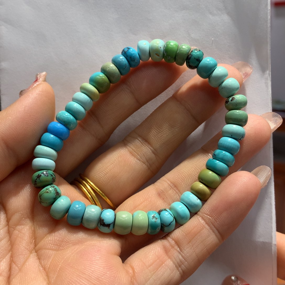 绿松石单圈未镶嵌