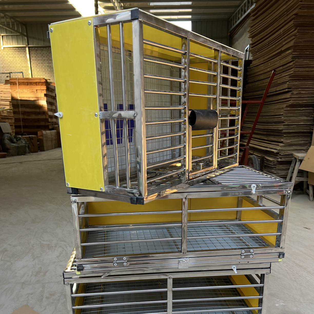 新款不锈钢训放笼