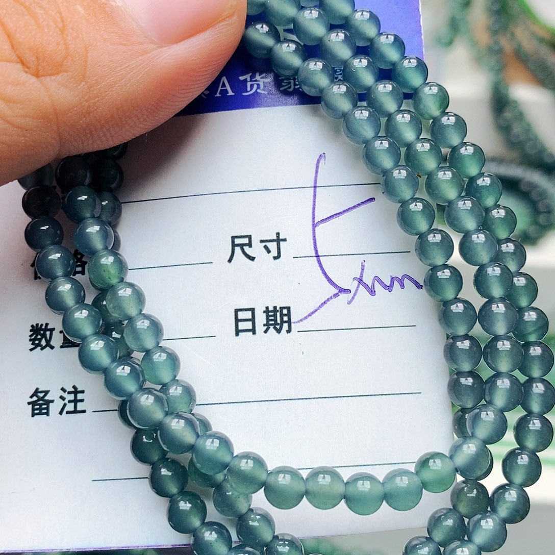 未镶嵌手链翡翠翡翠