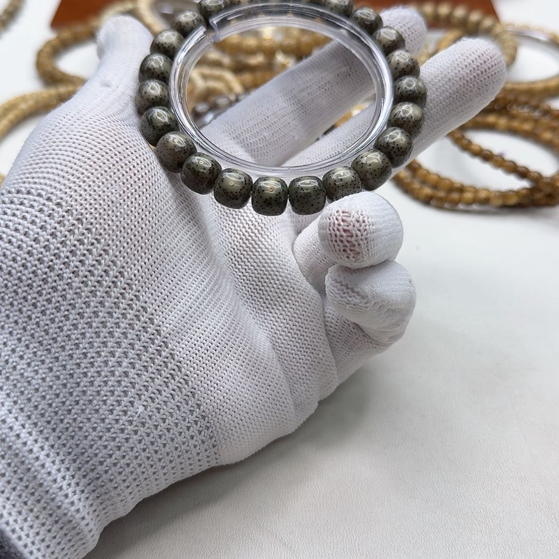 星月菩提吊坠26尊宠糯冰绿针尖星10桶单圈