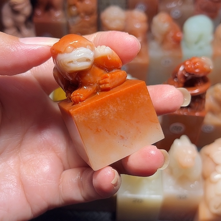 老挝石老挝保利石印章