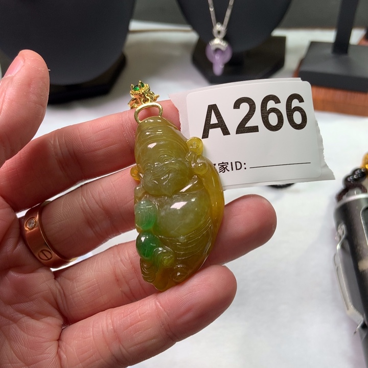 翡翠颈饰未镶嵌人**故