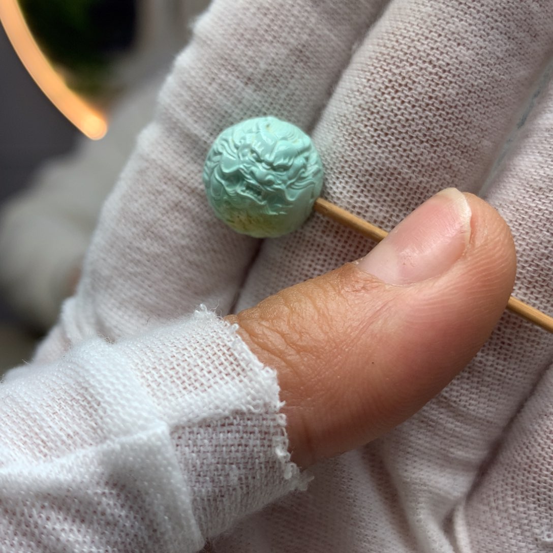 绿松石挂件未镶嵌