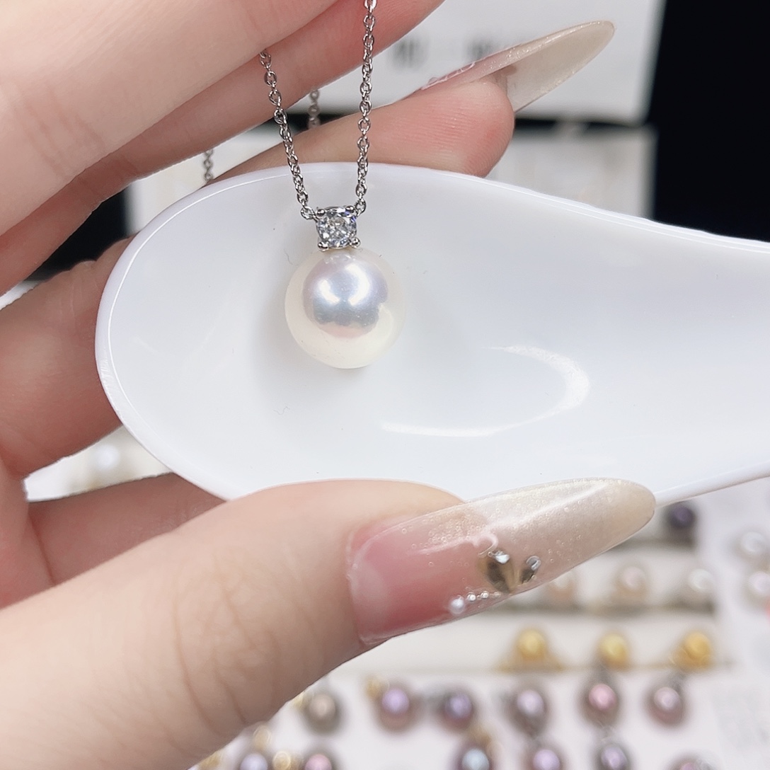 淡水珍珠合金吊坠(赠链)