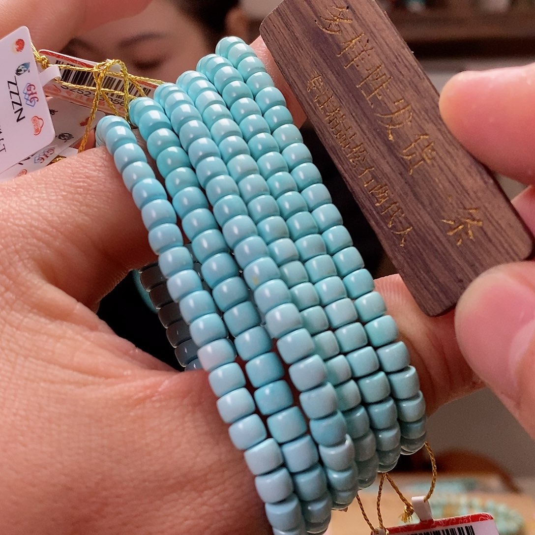 绿松石珠宝奇石未镶嵌