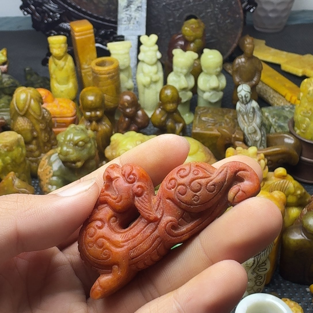 白玉菩提吊坠。。。
