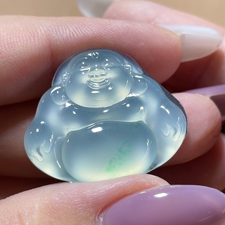 定制翡翠未镶嵌佛公