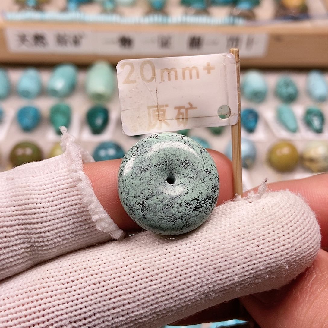 未镶嵌绿松石珠宝半成品