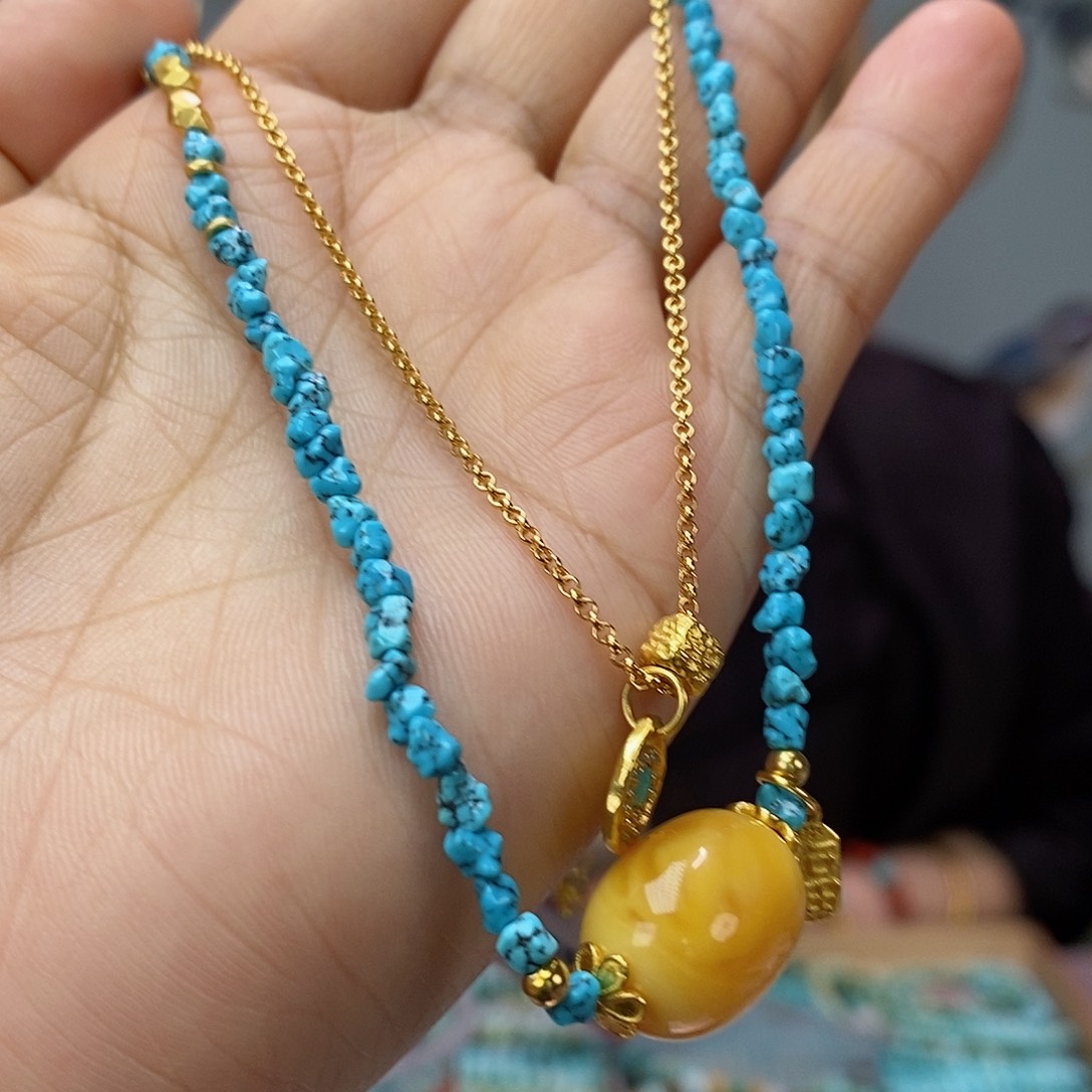 绿松石珠宝奇石未镶嵌