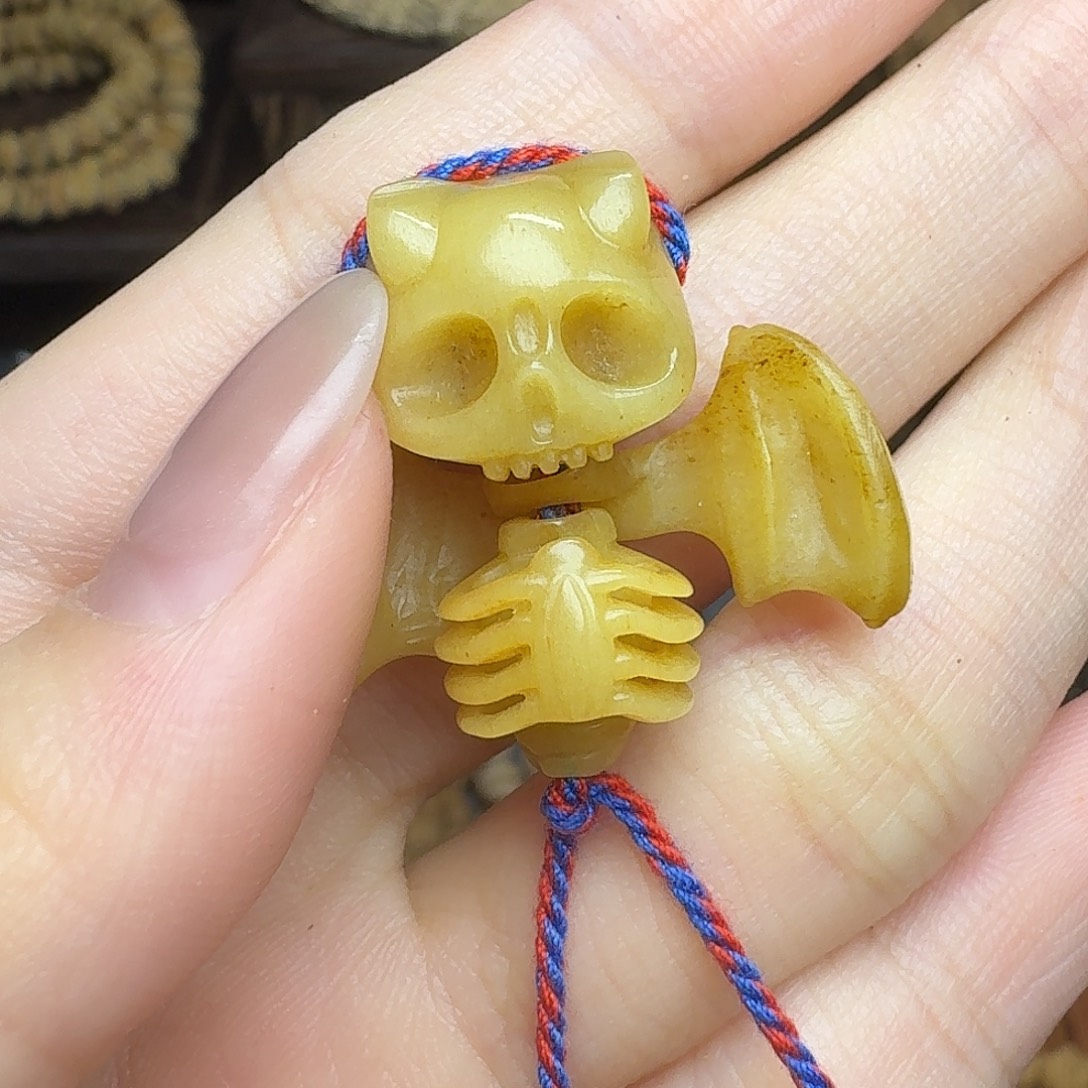 搖***欢手串柏香籽/百香籽三通