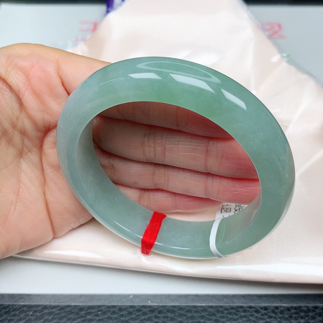 未镶嵌手镯翡翠满色轮胎23