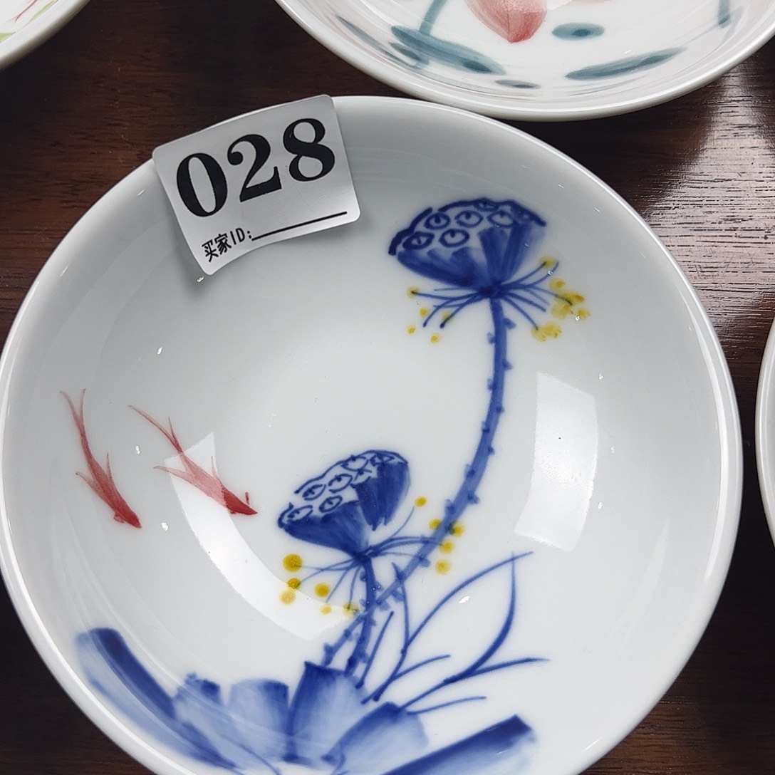 瓷片景德镇陶瓷手工手绘制作