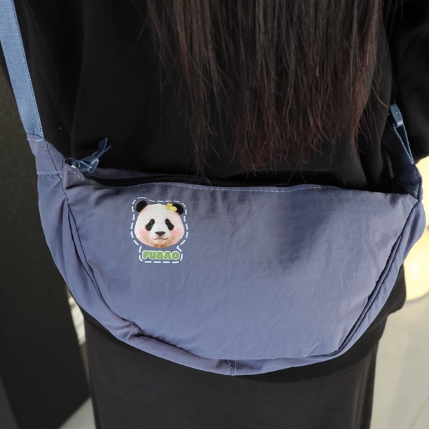 福宝周边单根可调节系带纯色饺子包单肩斜挎包简约百搭斜跨包时尚