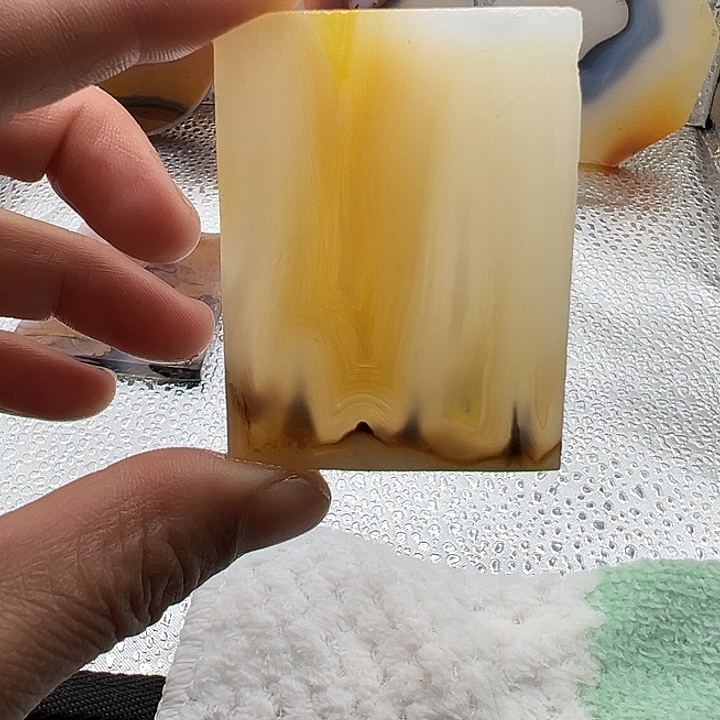 玛瑙/玉髓合金颈饰