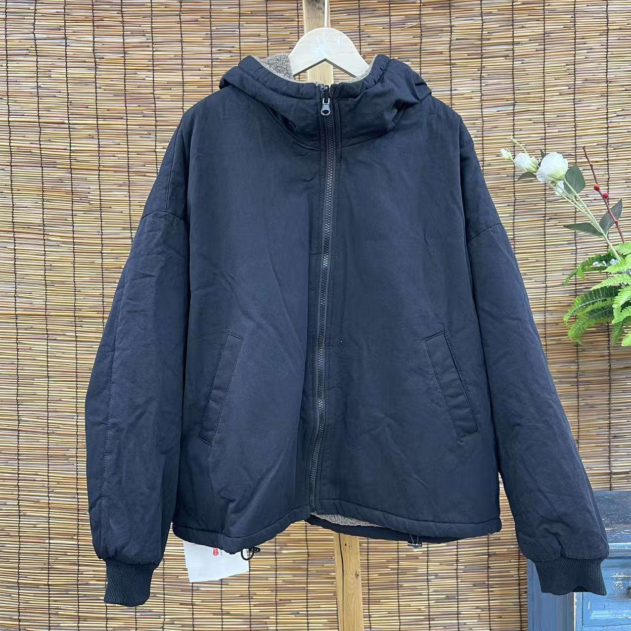 18354新款秋冬加厚休闲减龄百搭宽松连帽棉服