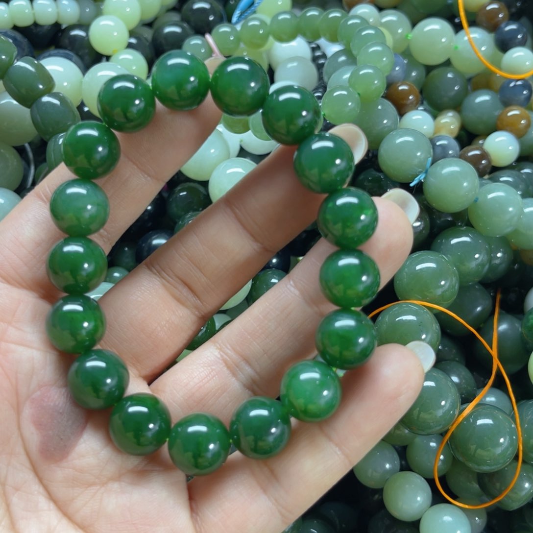 和田玉手链未镶嵌