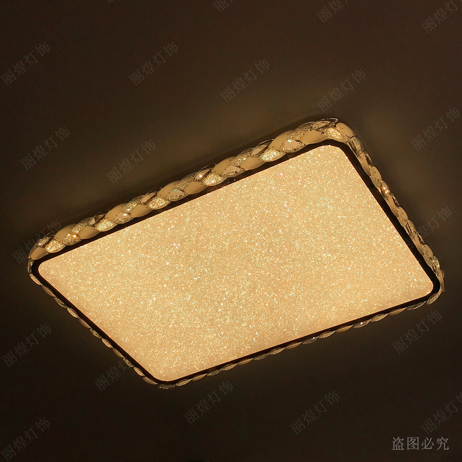现代简约轻奢长方形大气吸顶灯客厅卧室书房自建房家用灯