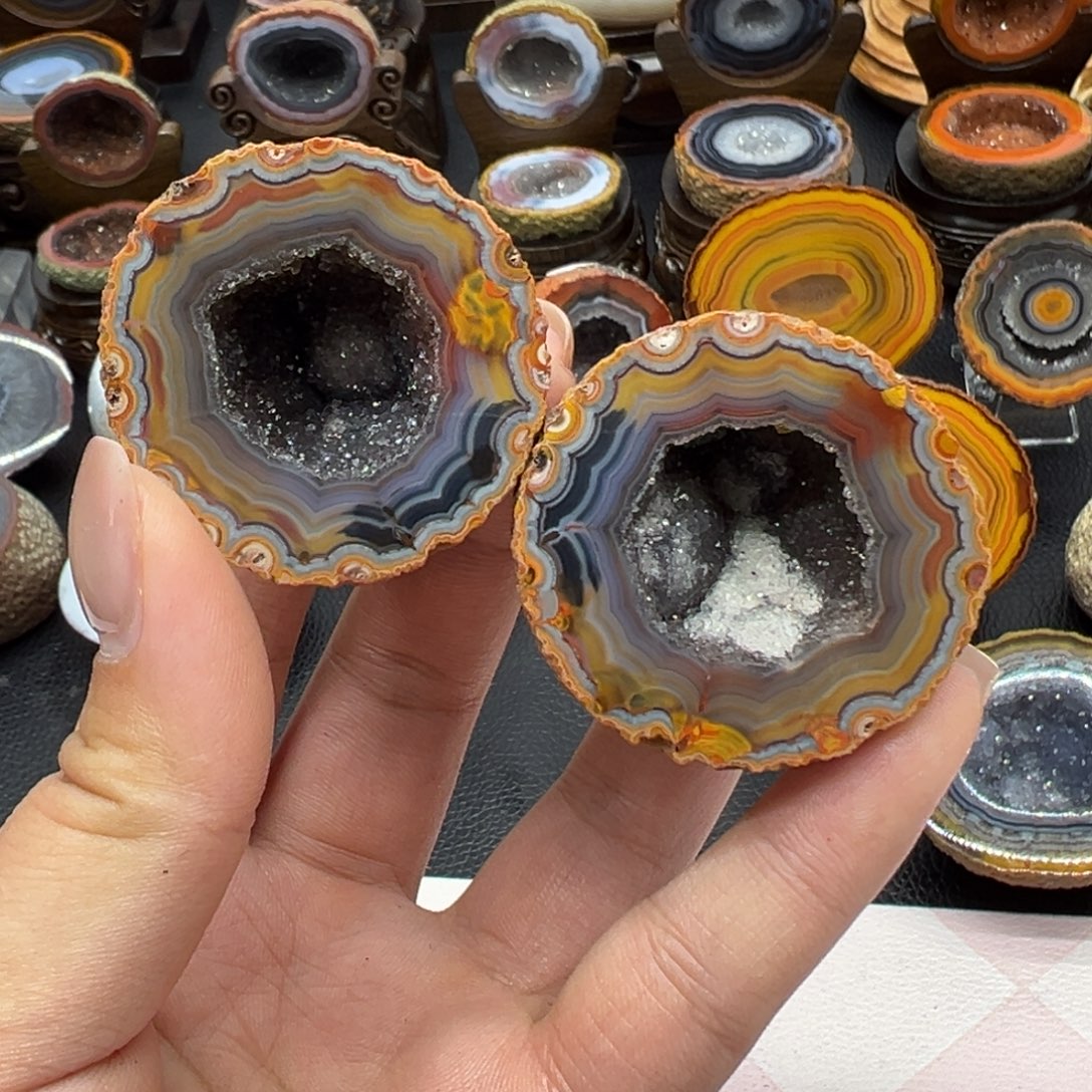 玛瑙/玉髓未镶嵌摆件