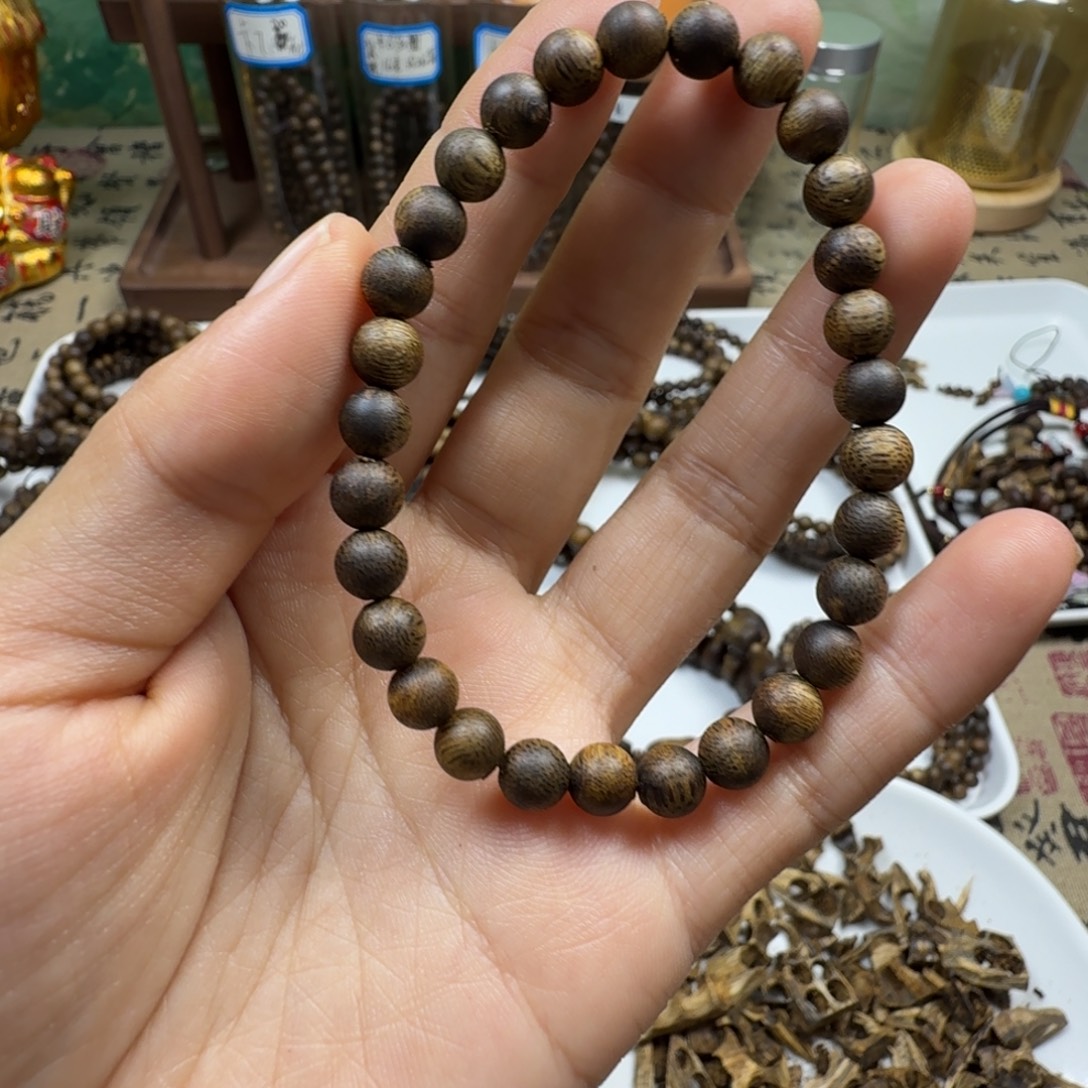 沉香碎屑沉香卡6单圈