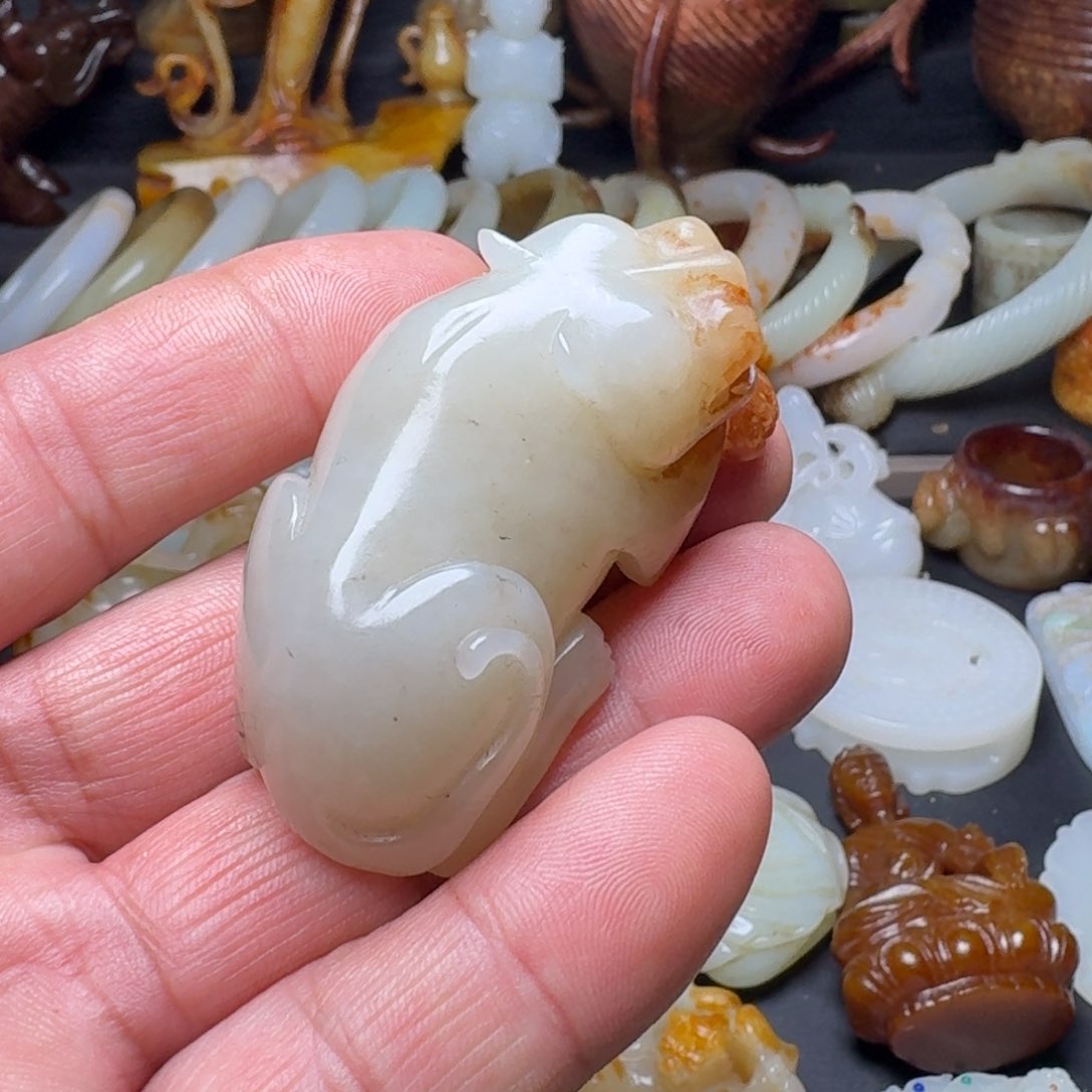 和田玉挂件未镶嵌