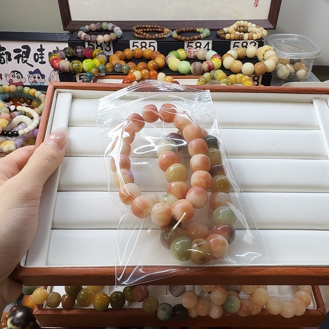 纯***条菩提根/象牙果手串