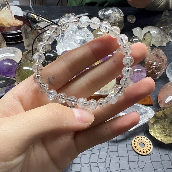 未镶嵌珠宝半成品水晶455水晶