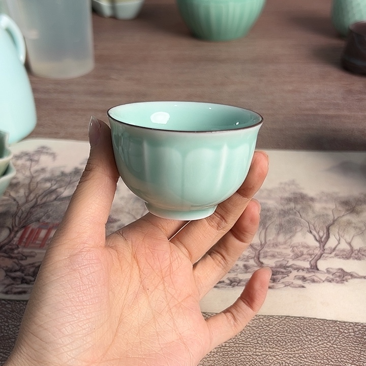 小米茶器龙泉青瓷