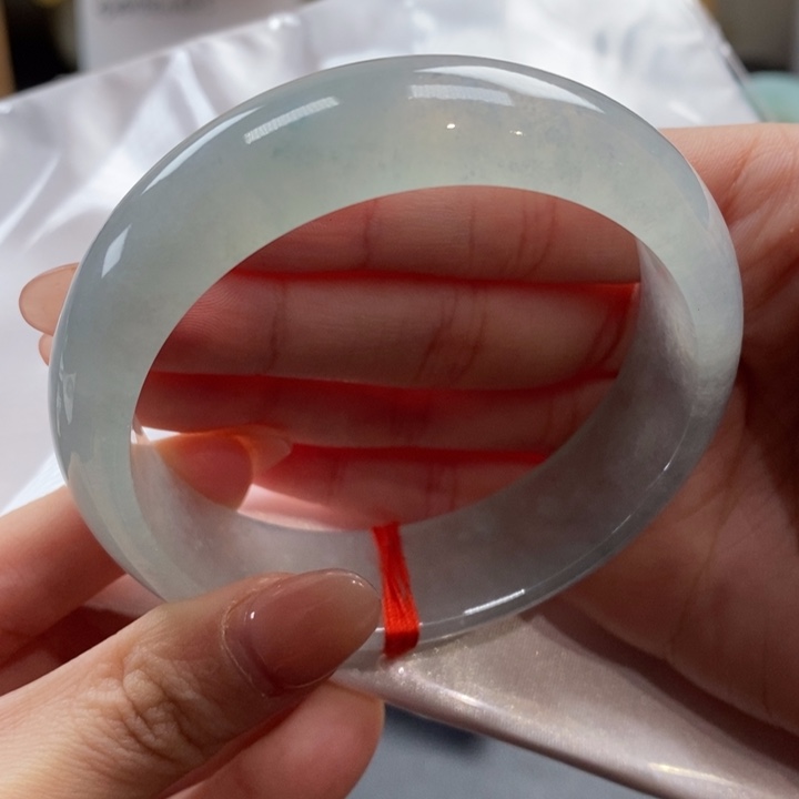 【闪购商品】翡翠手镯未镶嵌7号