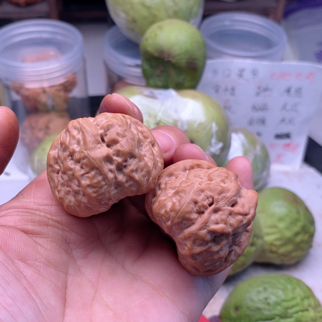 吊坠文玩核桃38蛤蟆有修
