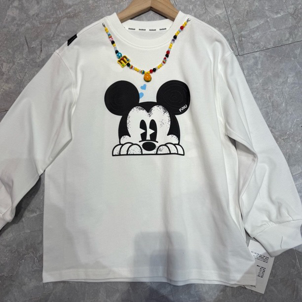 5727儿童米奇头项链T恤