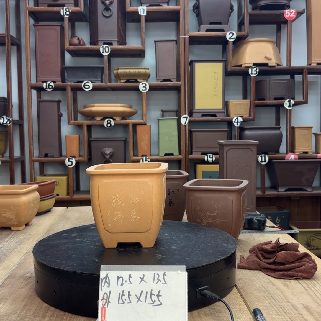 紫砂花盆紫砂花盆