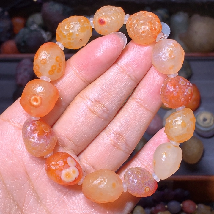 玛瑙/玉髓珠宝半成品未镶嵌