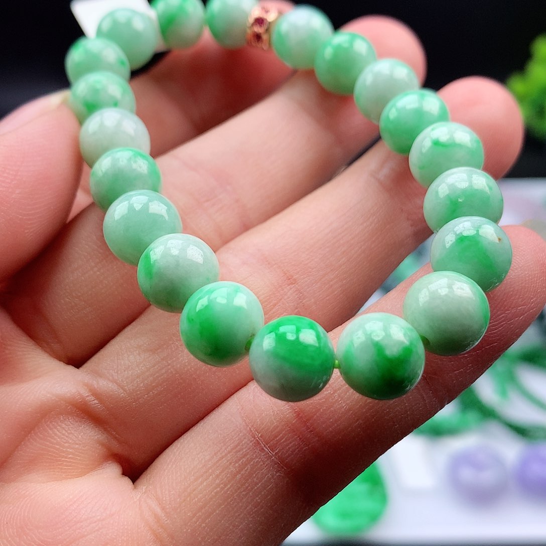 未镶嵌手链翡翠手串