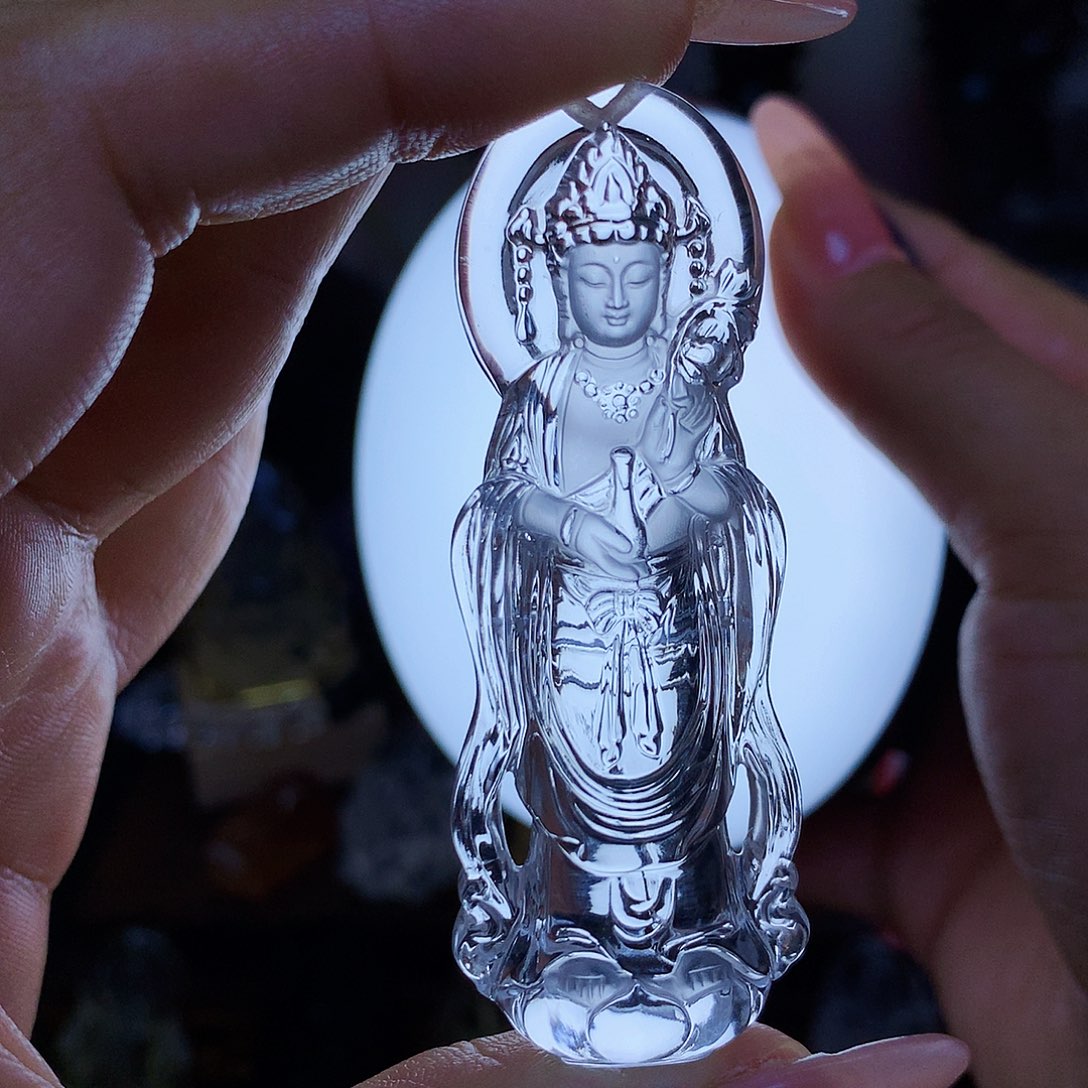 水晶颈饰未镶嵌阿**慧，