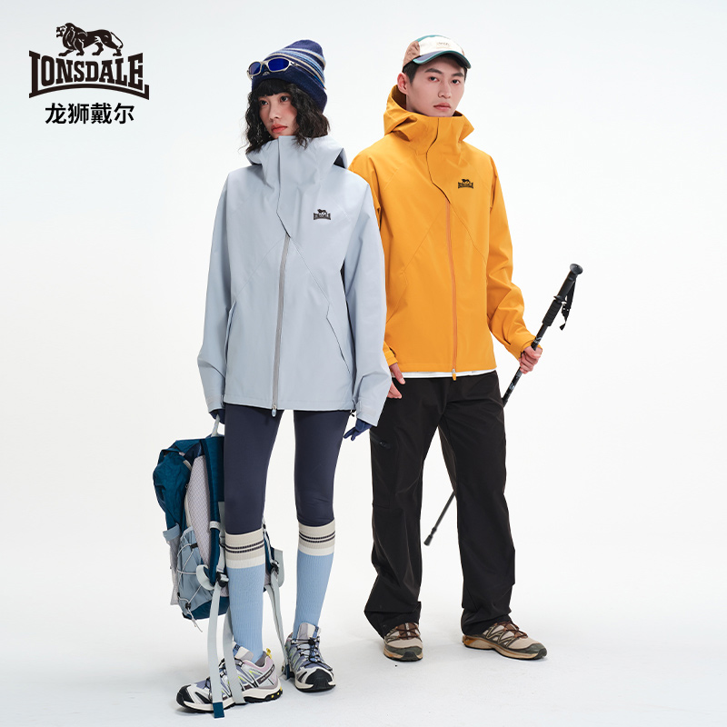 LONSDALE/龙狮戴尔城市户外软壳衣情侣款秋冬新款通勤户外外套
