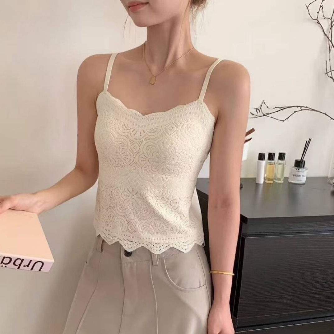 早秋新品3382法式蕾丝防走光磨毛润肤美背女固定杯美背女