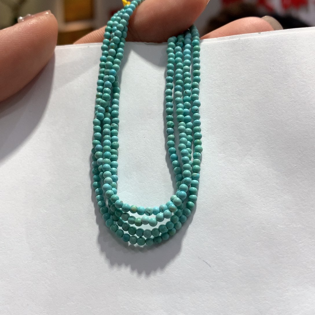 绿松石长链未镶嵌