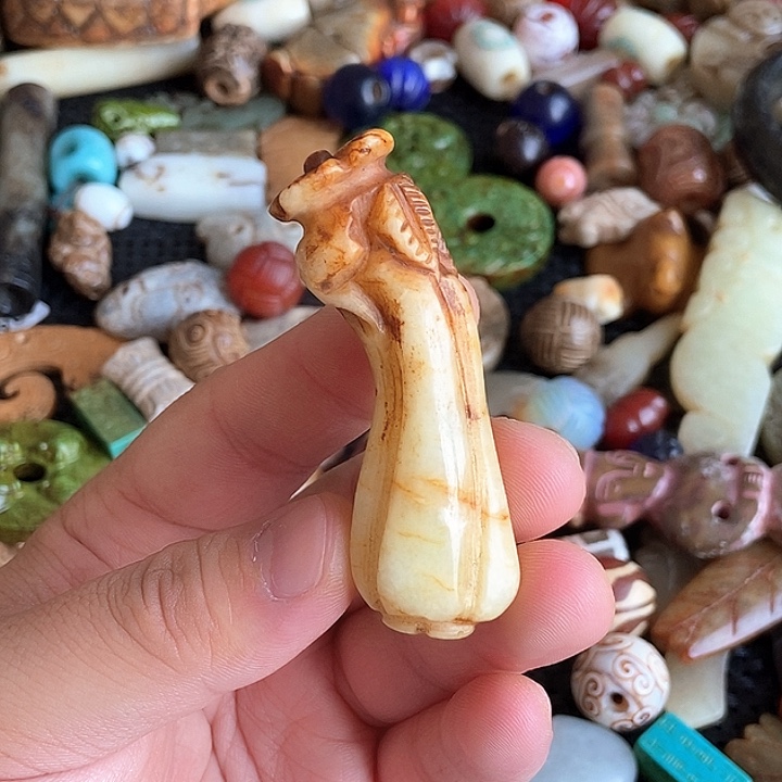 和田玉未镶嵌颈饰139